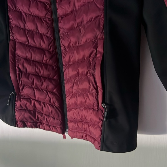 32 Degree Heat Light Weight Quilted Jacket Maroon and Black - Women’s M - Picture 4 of 16